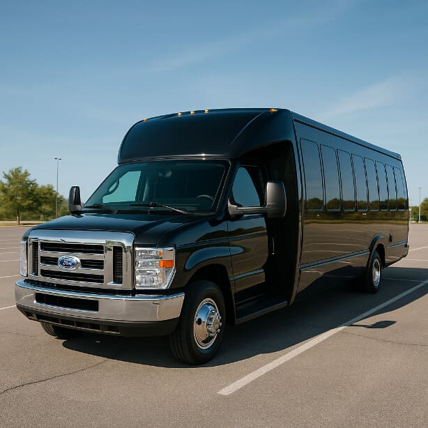 Kent Shuttle Bus Rentals 18 Passenger Shuttle Bus