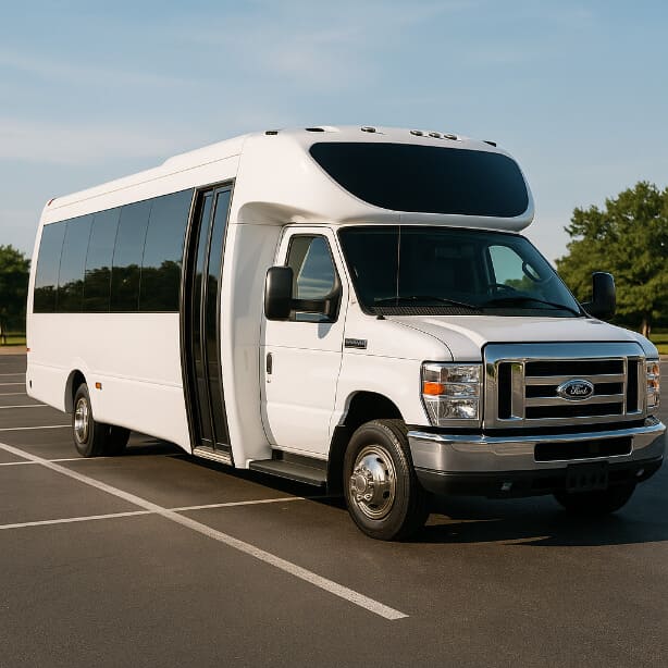 Kent Shuttle Bus Rentals 20 Passenger Shuttle Bus