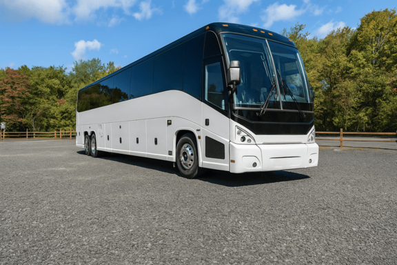 Kent Shuttle Bus Rentals 56 Passenger Shuttle Bus