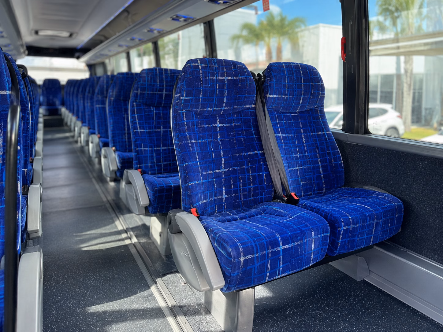 kent charter bus interior