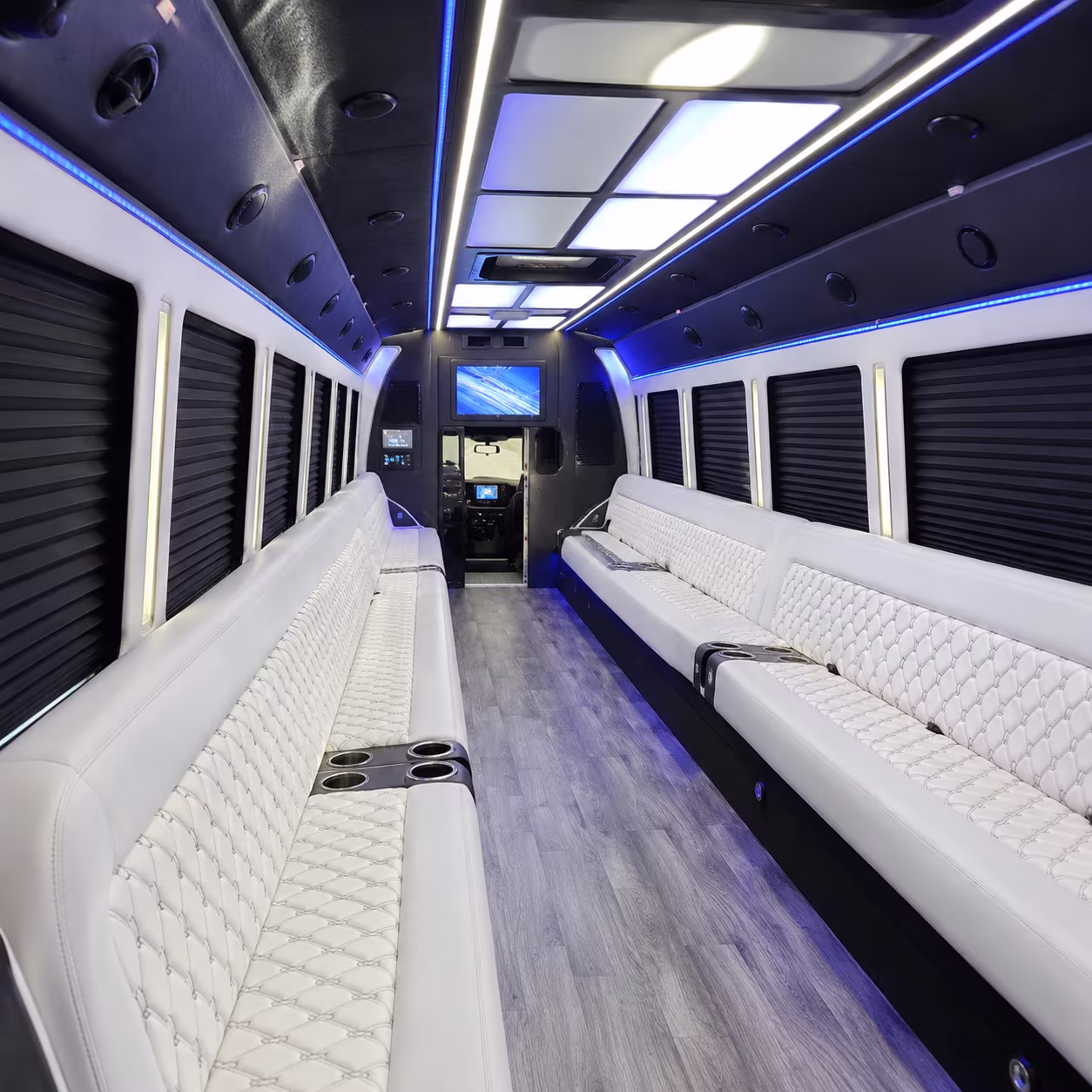 kent corporate retreat shuttle bus rentals